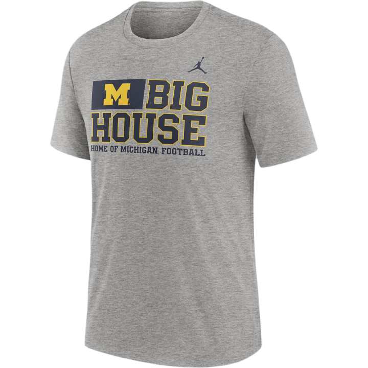 Jordan Jordan Michigan Wolverines Local Campus Time Honored Tradition Men's Jordan College T Shirt