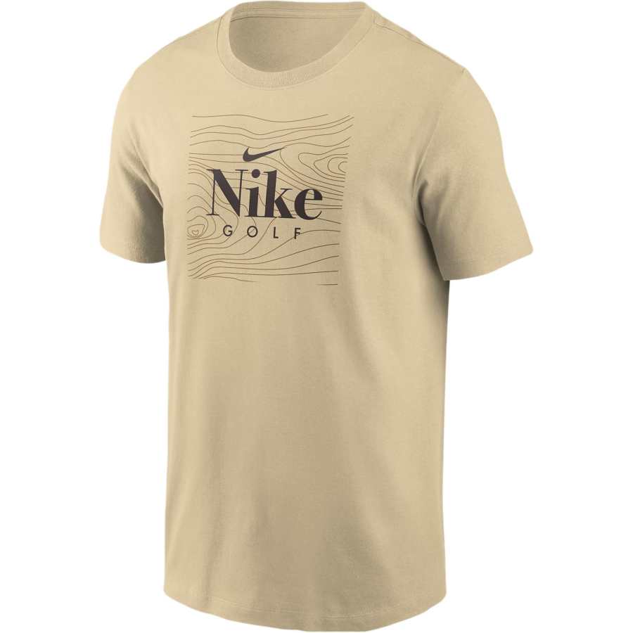 Nike Nike T Shirts Men's Team Gold Crew Neck Moderate Straight Fit
