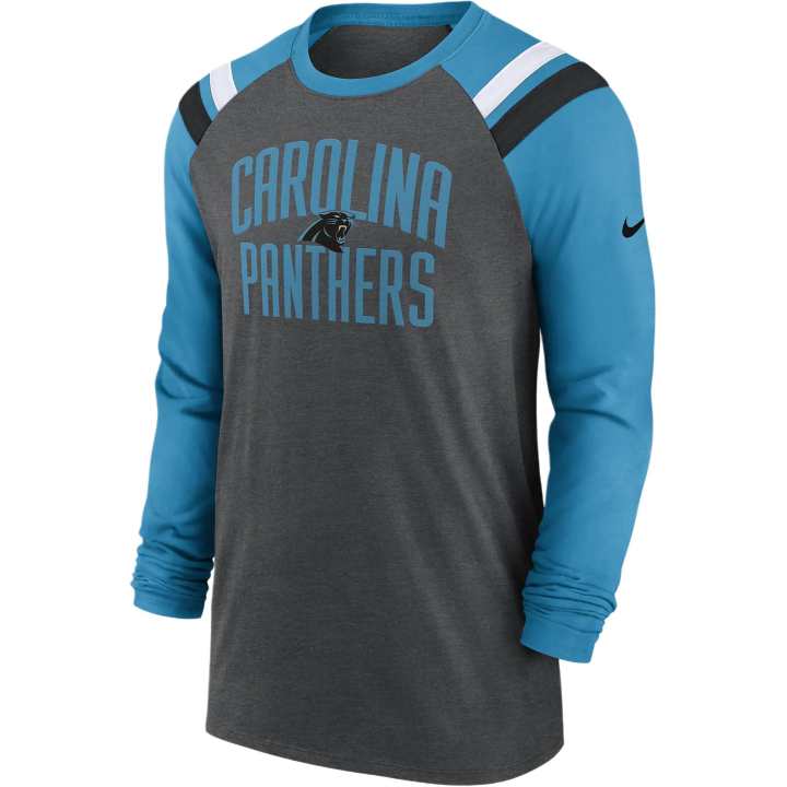 Nike Nike NFL Athletic Fashion Carolina Panthers T Shirt Men's Charcoal Heather