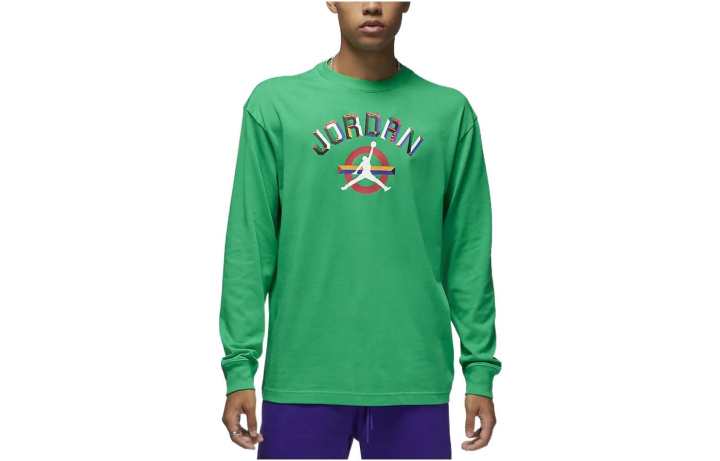 Nike Nike Sweatshirts Men's Green Crew Neck Moderate Regular