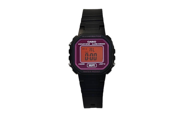 CASIO CASIO Custom Collection Quartz Movement Resin Strap Watch Men's Watches Purple Watch Dial