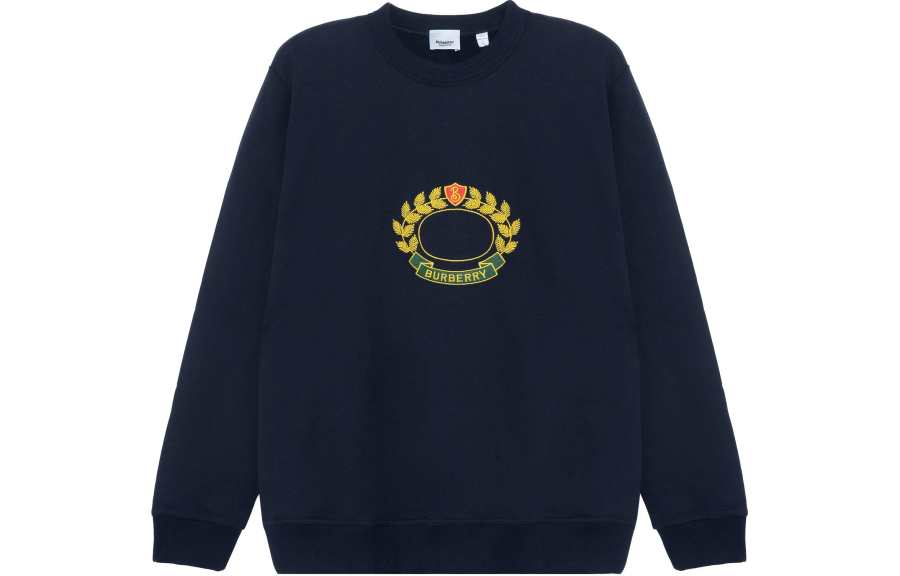 Burberry FW22 Sweatshirt Men's Navy Blue