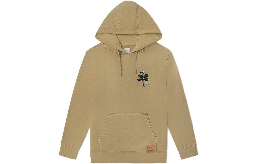 Vans Vans Sweatshirts Unisex Khaki Hooded Moderate Regular
