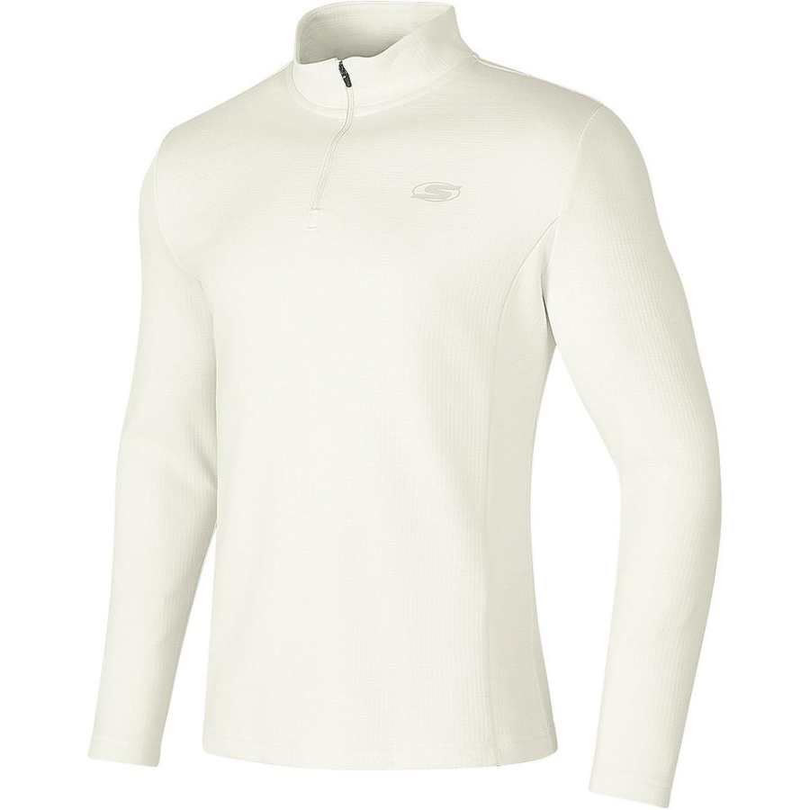Skechers Basic Sports Collection T Shirt Men's Marshmallow White