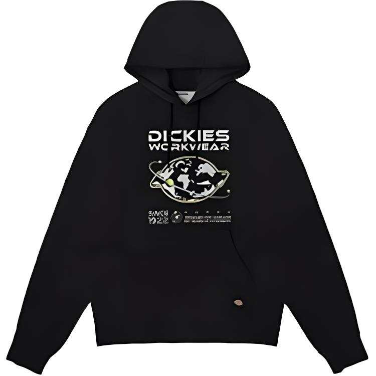 Dickies Dickies Sweatshirts Unisex Black Hooded Moderate Regular