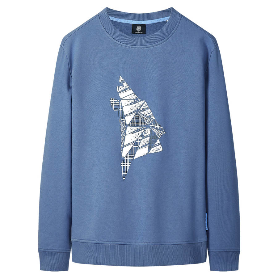 SEPTWOLVES SEPTWOLVES Sweatshirts Men's Crew Neck Moderate Regular