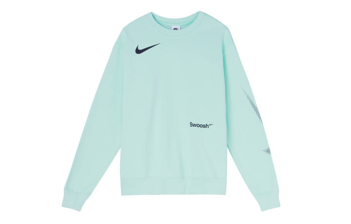 Nike Nike Sweatshirts Men's Green Crew Neck Moderate Regular
