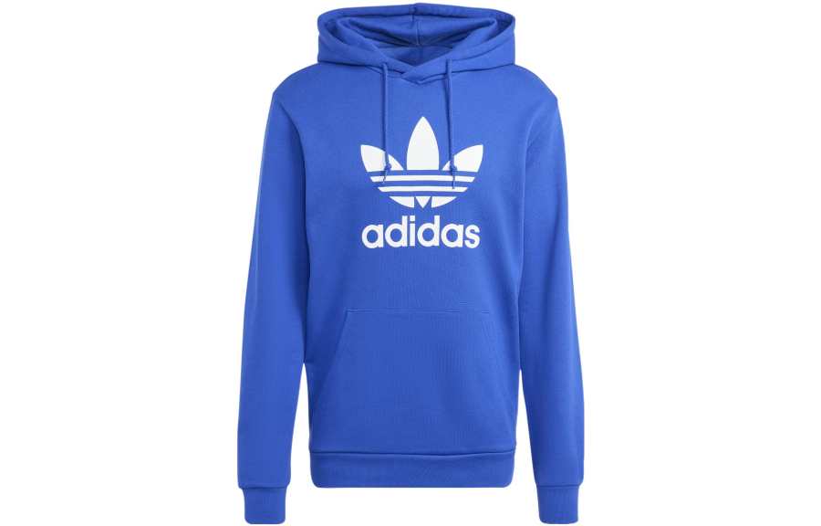 Adidas Adidas Sweatshirts Men's Blue Hooded Moderate Regular