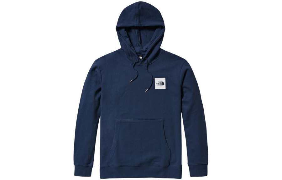 THE NORTH FACE Sweatshirts Unisex Blue Hooded Moderate Regular