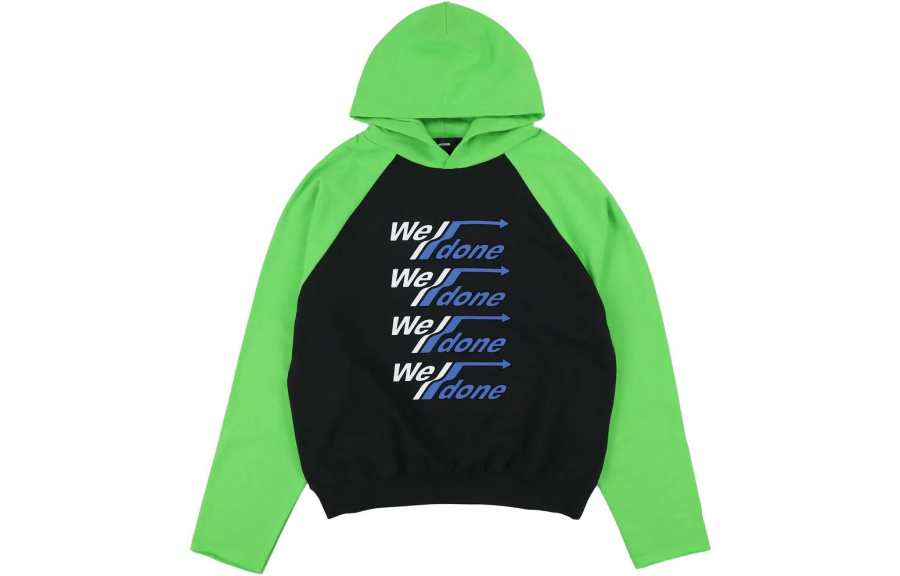 WE11DONE WE11DONE Sweatshirt Unisex Black Green