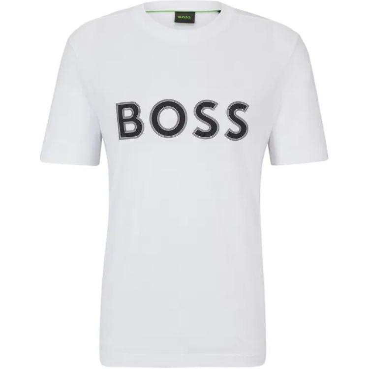 Hugo Boss logo-appliqué T-shirt