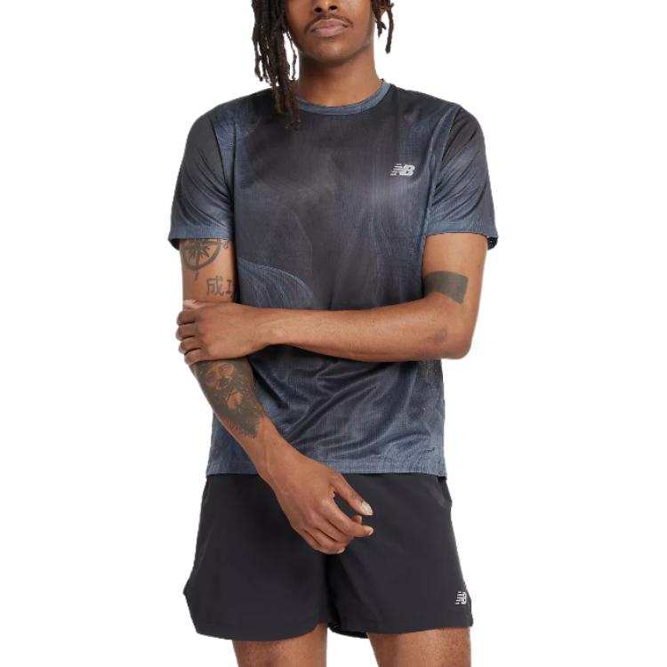 New Balance New Balance T Shirt Men's Asphalt Rubble