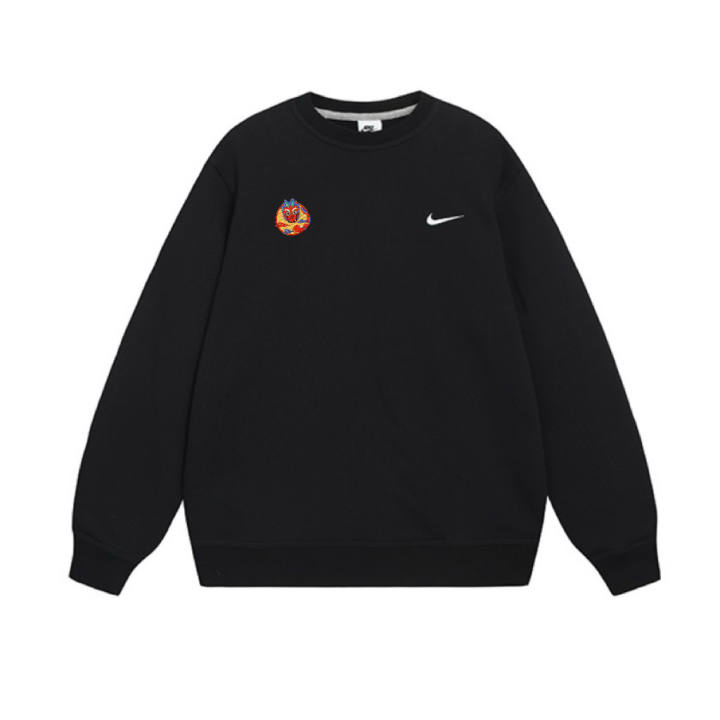 Nike Nike Sweatshirts Unisex Black Crew Neck Moderate Regular