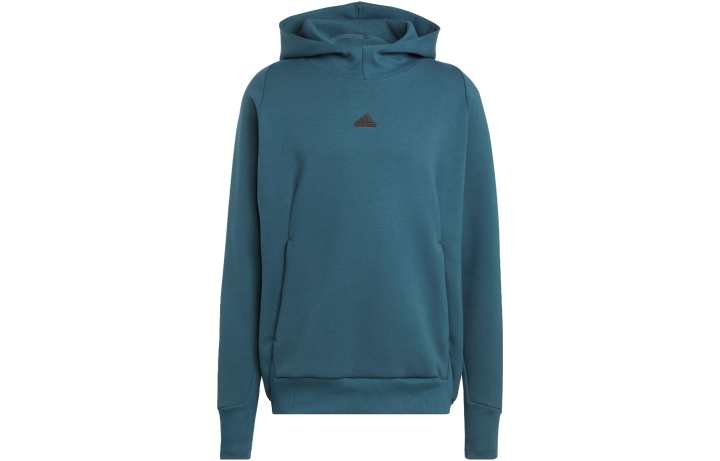 Adidas Adidas Z.N.E Sweatshirts Men's Arctic Ocean Blue Hooded Moderate Regular