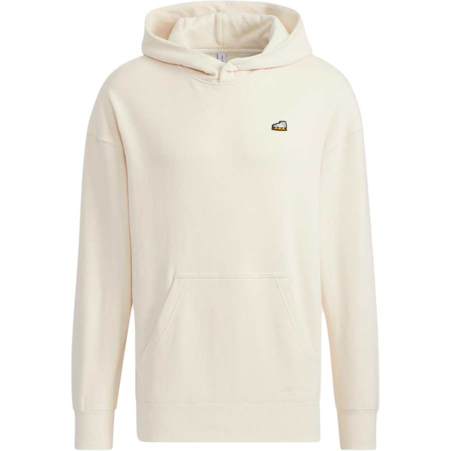 Adidas Neo Sweatshirts Men's Ecru Hooded Moderate Regular