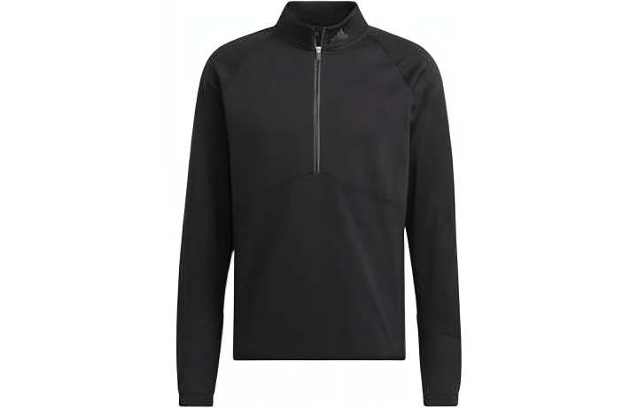 Adidas Adidas Sweatshirts Men's Black Stand Collar Moderate Regular