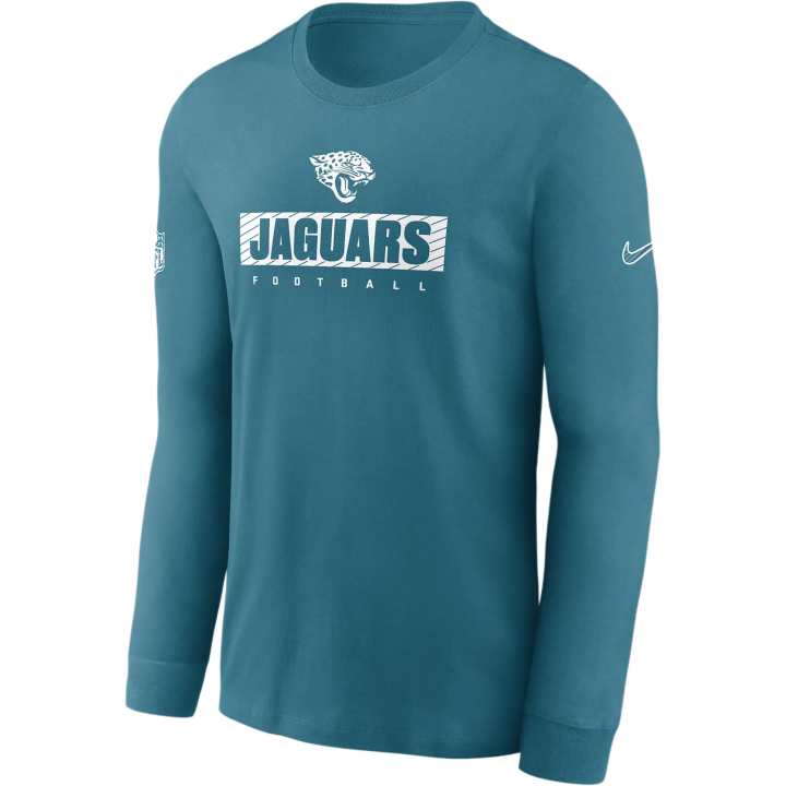 Nike Nike Jacksonville Jaguars Sideline Team Issue Men's Nike Dri-FIT Nfl Long-Sleeve T-Shirt