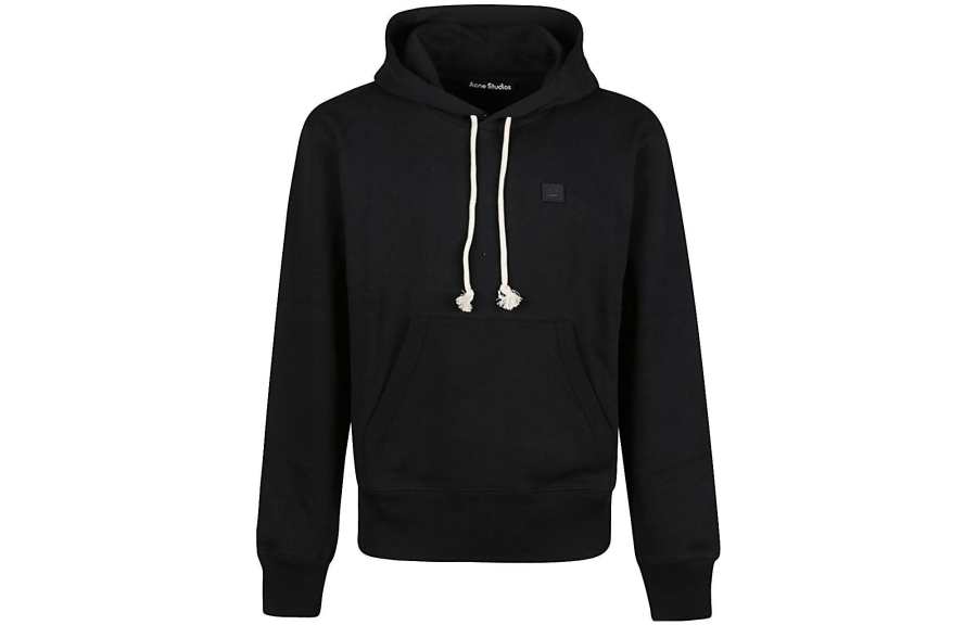 Acne Studios Acne Studios Logo Patch Drawstring Hoodie