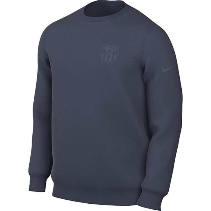 Nike Nike Sweatshirts Men's Blue Crew Neck Moderate Regular