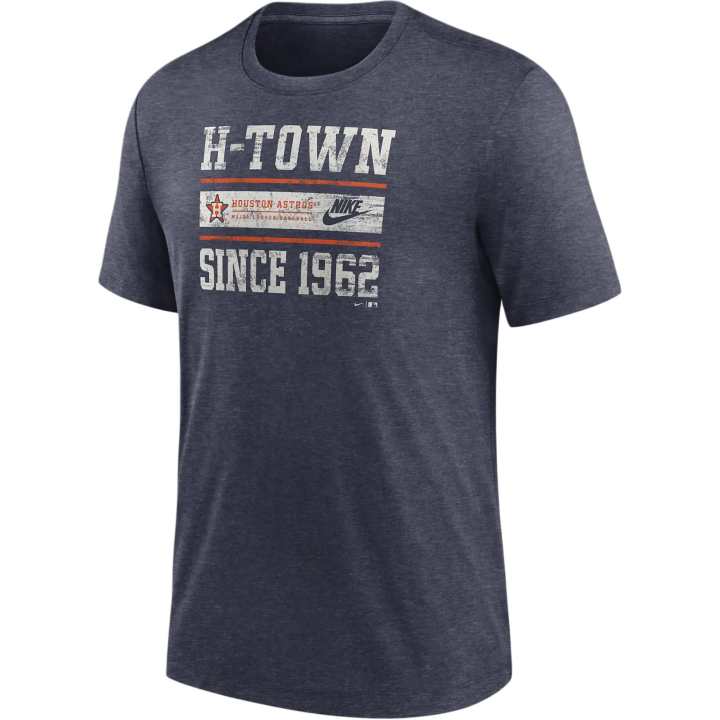 Nike Nike T Shirt Houston Astros Men's Marine Blue