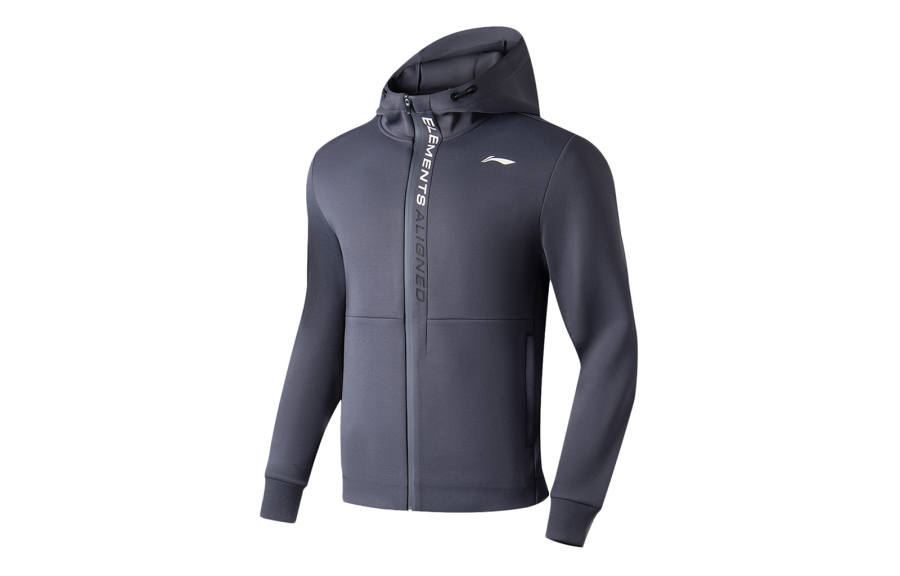 Li-Ning Li Ning Fitness Series Sweatshirt Men's Earth Surface Gray