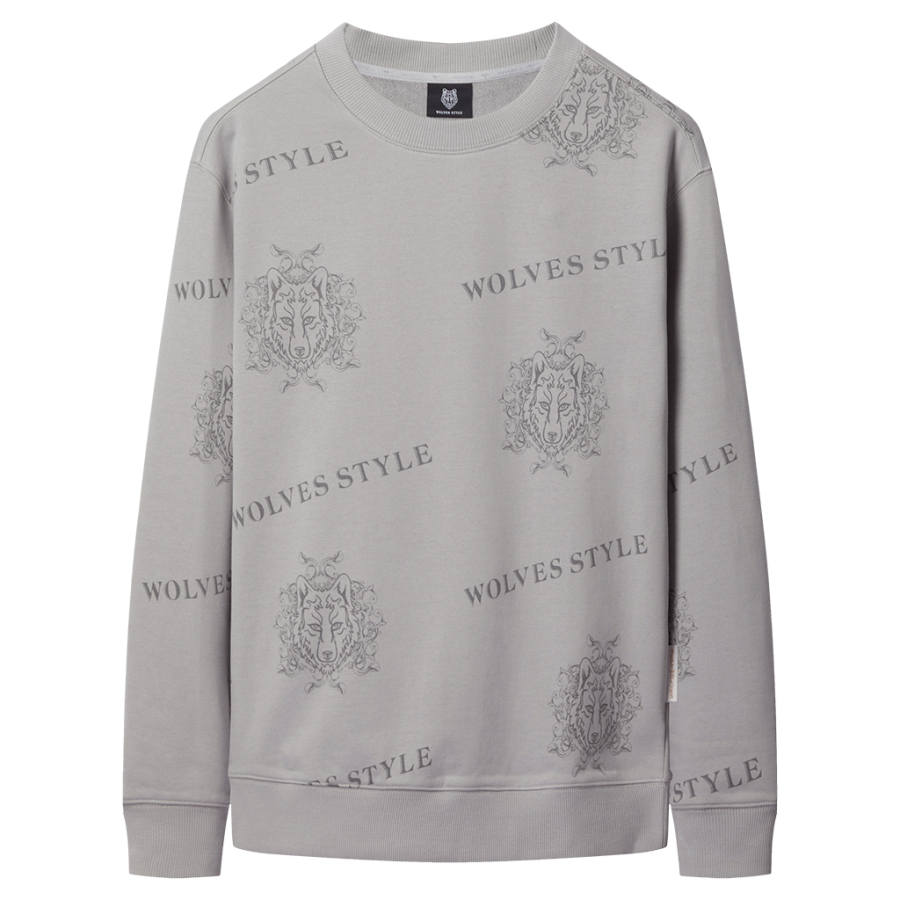 SEPTWOLVES SEPTWOLVES Sweatshirts Men's Crew Neck Moderate Regular