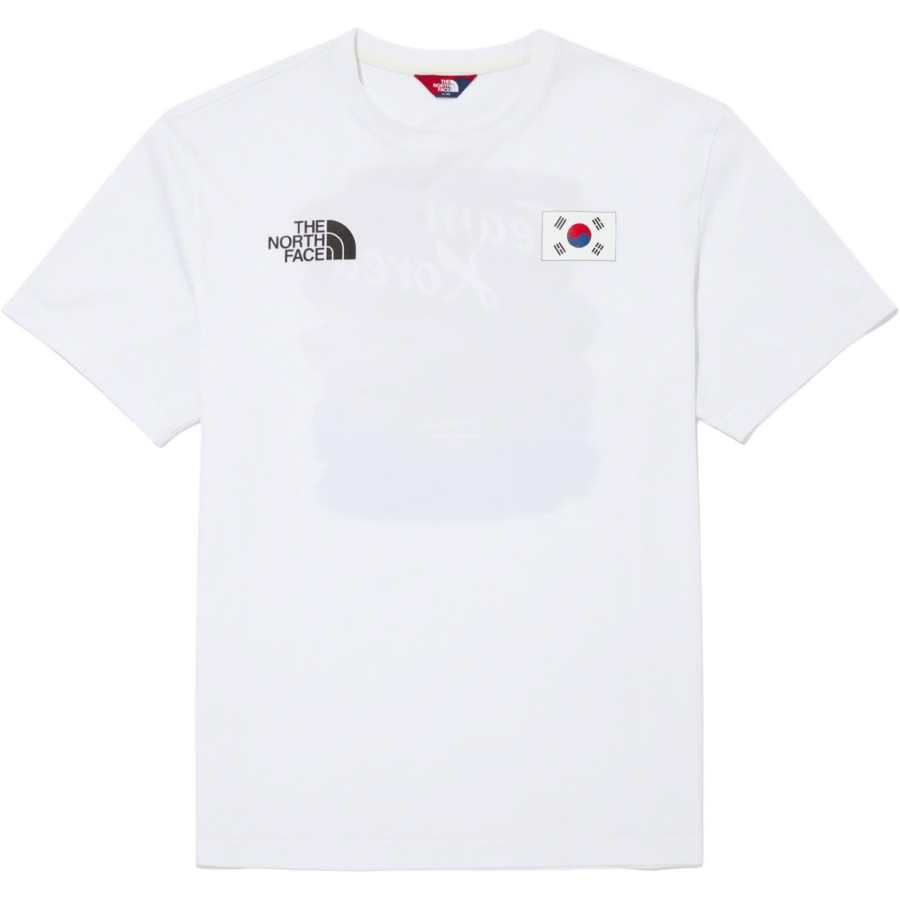 THE NORTH FACE PO TEAMKOREA S/SR/TEE/R T Shirt Men's White