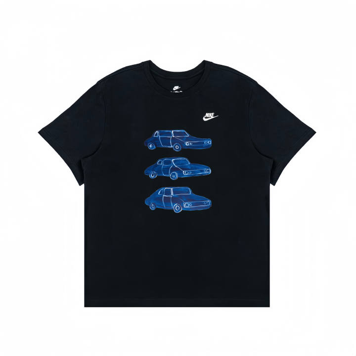 Nike Nike T Shirts Unisex Black Crew Neck Moderate Straight Fit