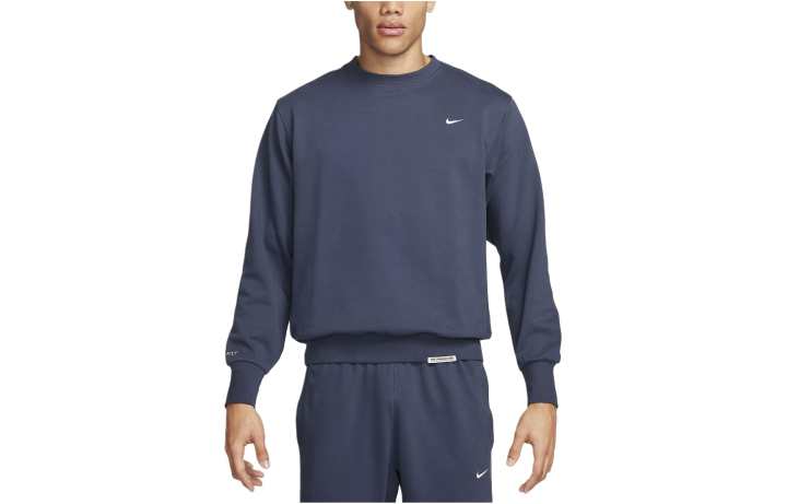 Nike Nike Dri FIT Crew Basketball Top Sweatshirt Men's Thunder Blue