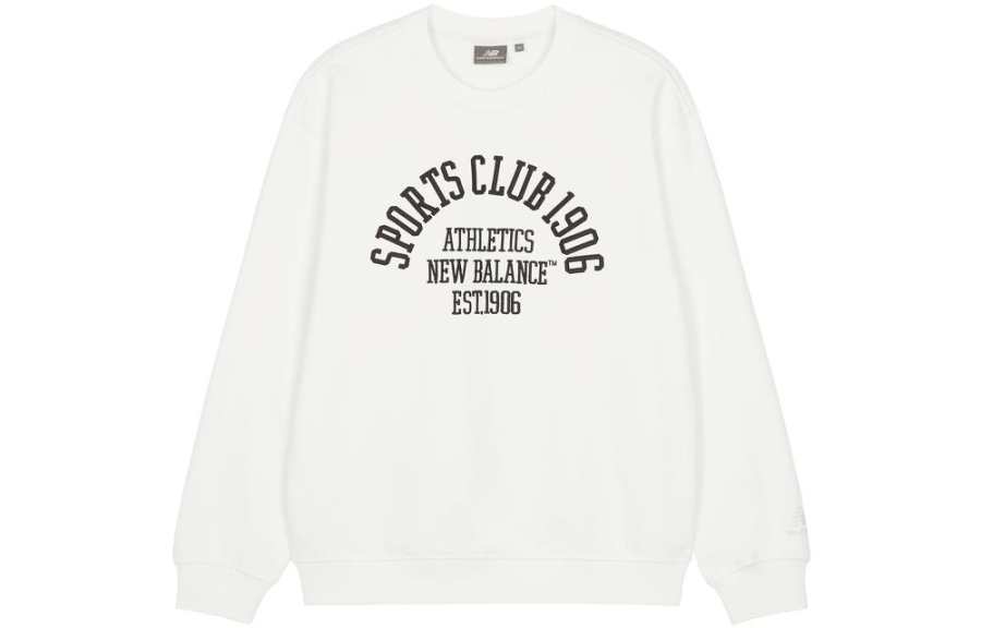 New Balance New Balance Sport Club Sweatshirt Unisex White
