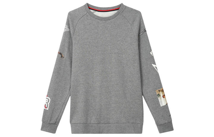 Nike Nike Sweatshirts Men's Gray Crew Neck Moderate Other