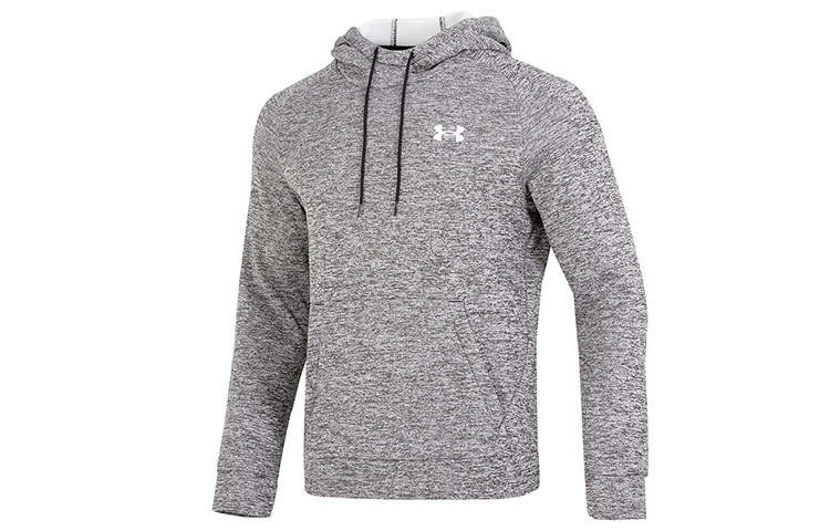 Under Armour Sweatshirts Men's Gray Hooded Moderate Regular