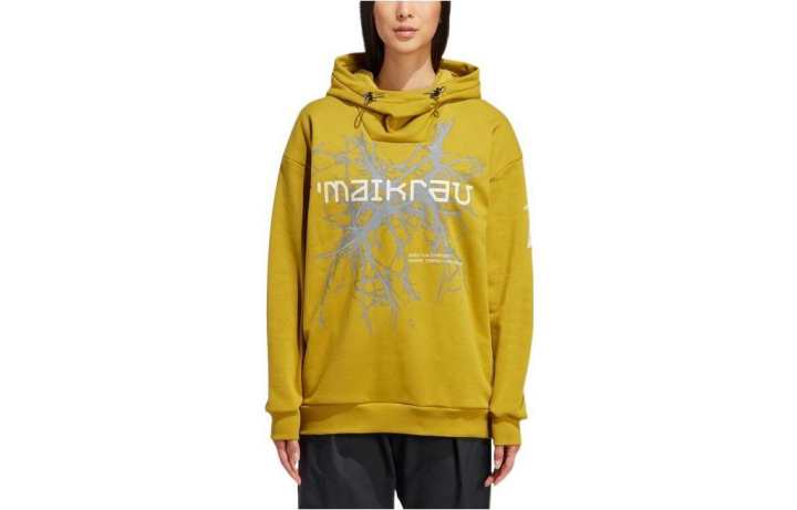 Adidas Adidas X And Wander Sweatshirts Men's Olive Green Hooded Moderate