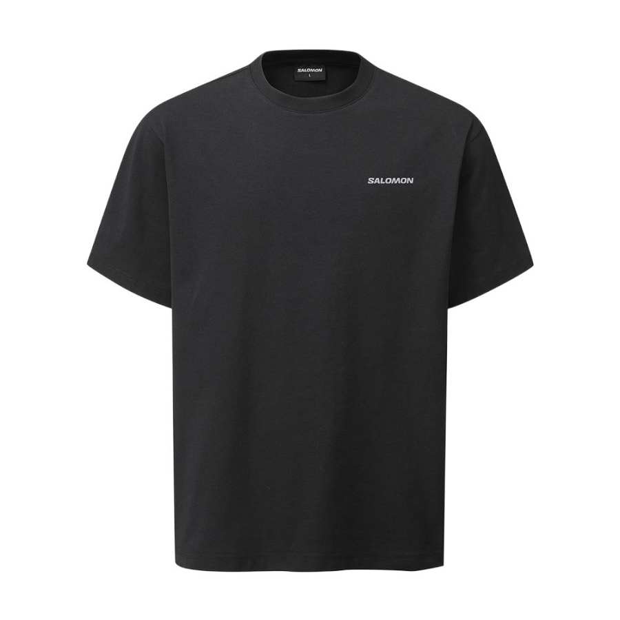 SALOMON UNI T Shirt Unisex Black
