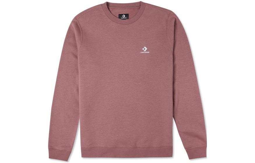 Converse Converse Sweatshirts Unisex Brown Red Crew Neck Moderate