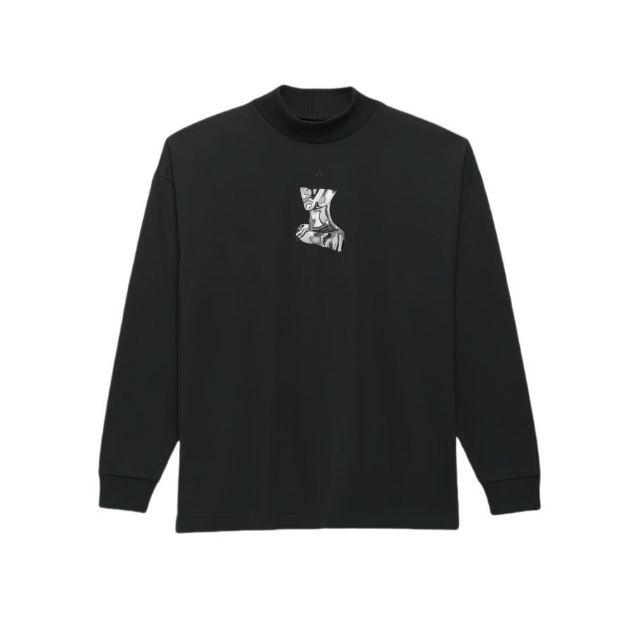 Adidas Adidas T Shirts Unisex Black Crew Neck Straight Fit