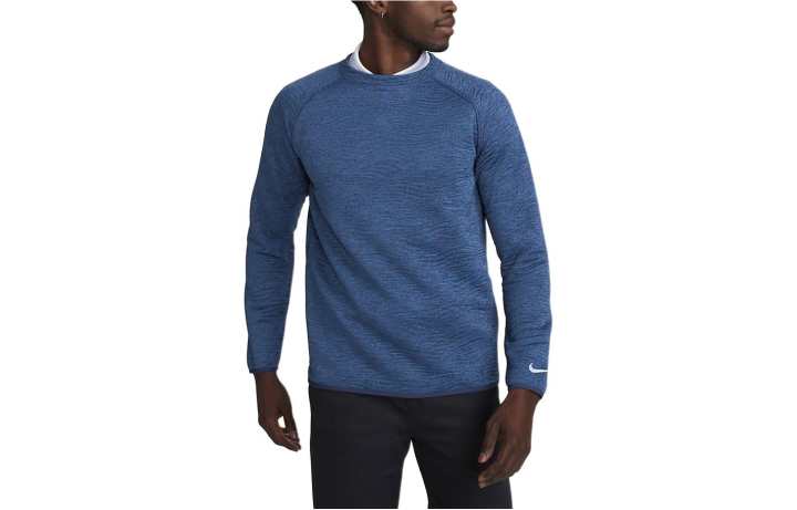Nike Nike Dri Fit Golf Crew Sweatshirt Men's Blue