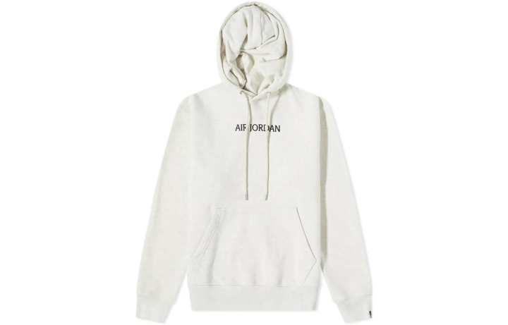 Jordan Jordan Sweatshirts Men's White Hooded Moderate Regular