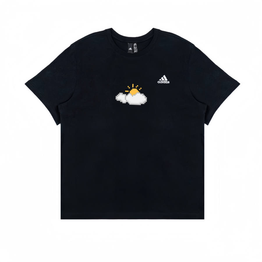 Adidas Adidas T Shirts Unisex Black Crew Neck Straight Fit
