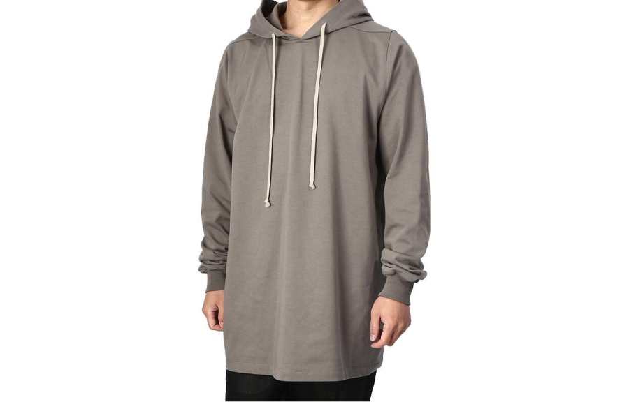 RICK OWENS RICK OWENS Fogachine Drawstring Pullover Hoodie