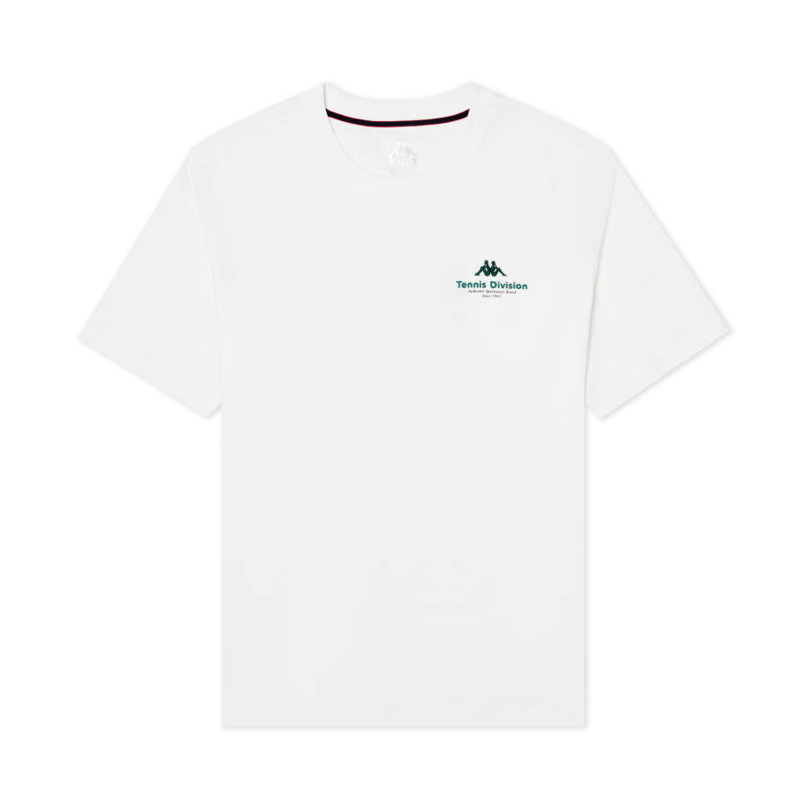 Kappa 1916 T Shirt Men's Korean White