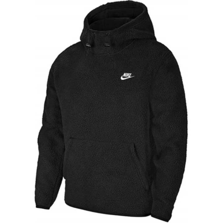 Nike Nike Sweatshirts Men's Black Hooded Thickened Regular