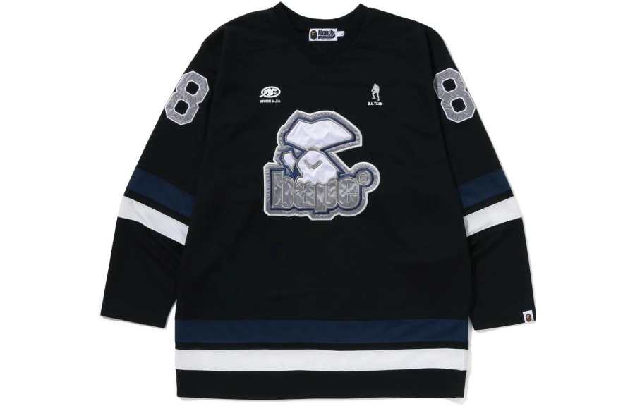A BATHING APE Bape Hockey Crewneck