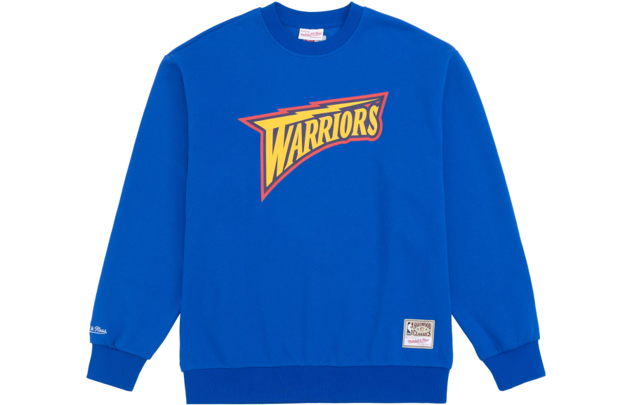 Mitchell Ness Mitchell Ness Sweatshirts Unisex Blue Crew Neck Moderate Other