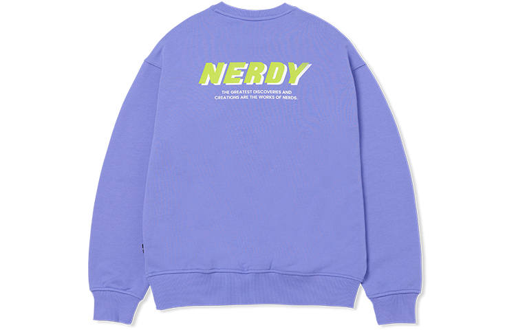 Nerdy Nerdy FW22 Sweatshirt Unisex Purple