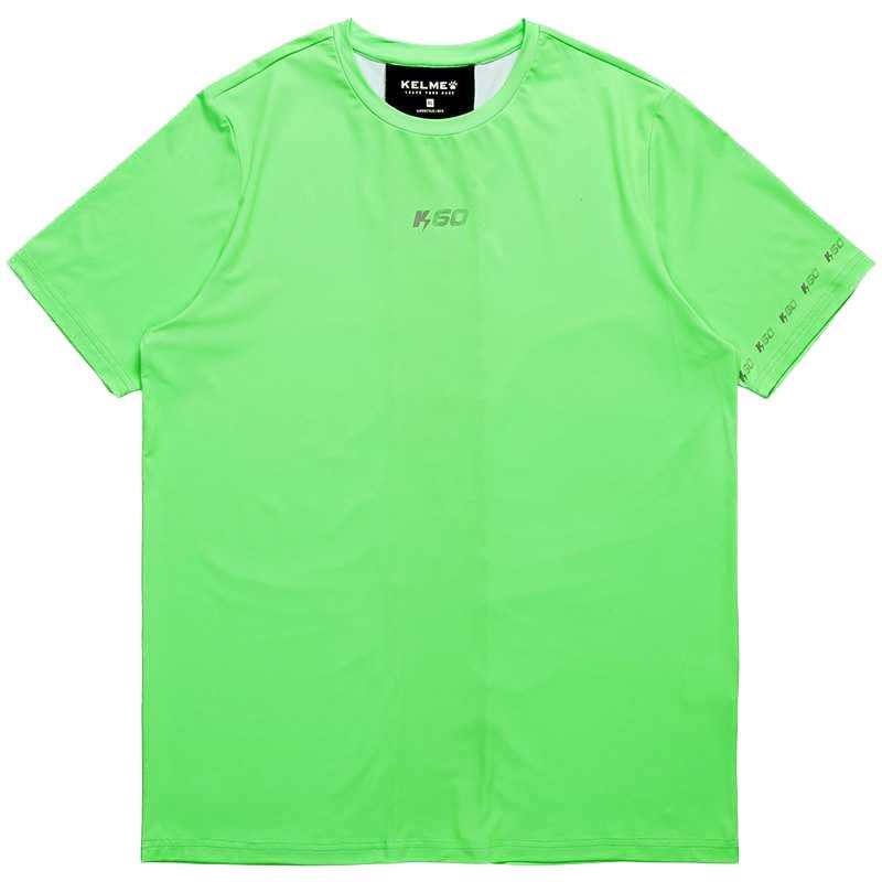 KELME T Shirts Men's Crew Neck Straight Fit