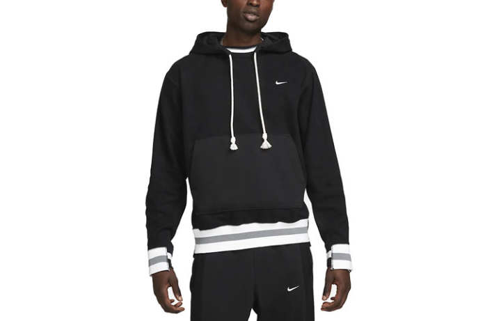 Nike Nike Sweatshirts Men's Black Hooded Moderate Regular