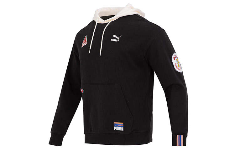 PUMA PUMA TEAM BADGE Sweatshirt Unisex Black