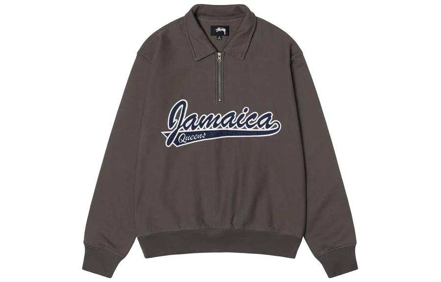 Stussy X Denim Tears Half Zip Fleece