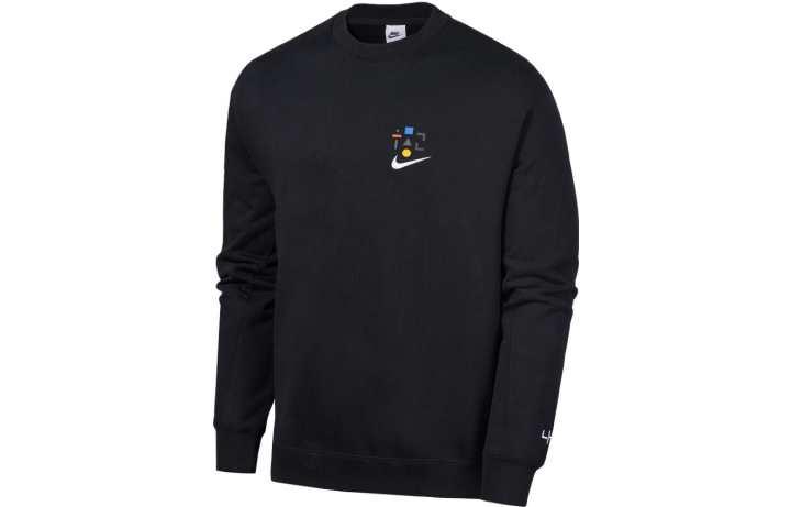 Nike Nike Sweatshirts Men's Black Crew Neck Moderate Regular